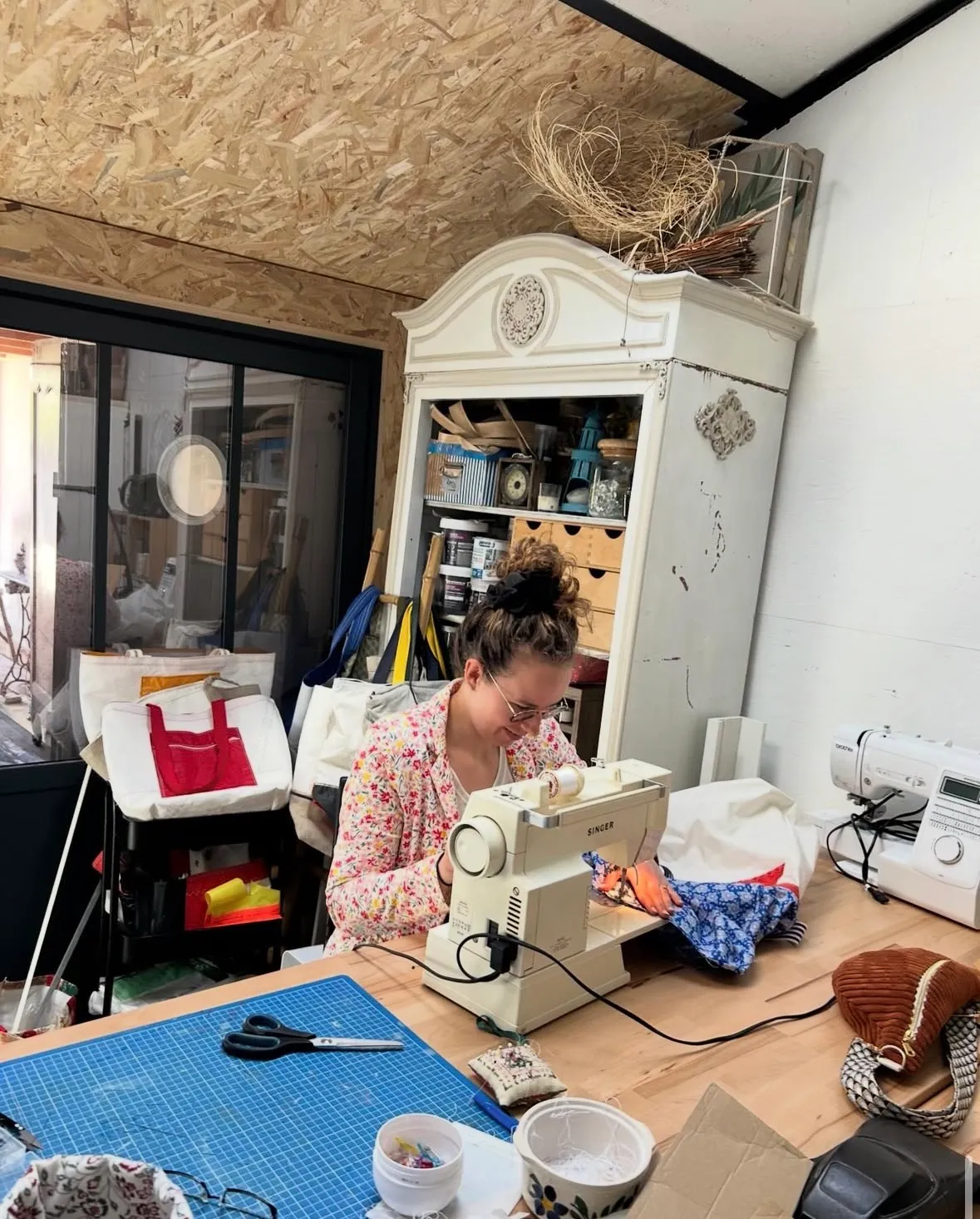 Accessoire upcycling voile