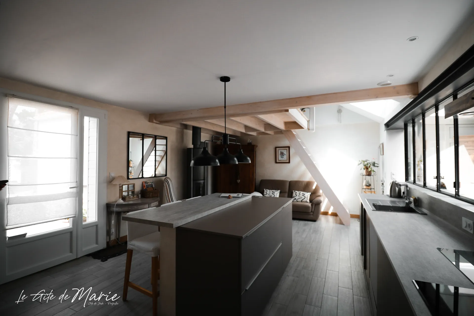 La cuisine rénovée